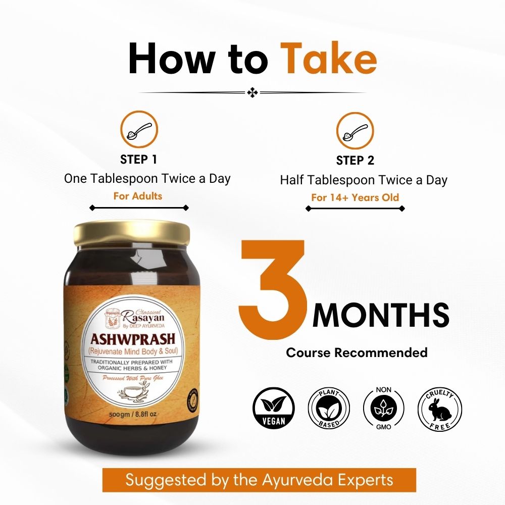 AshwPrash Super Food for Old Age Men’s & Women’s Health Support