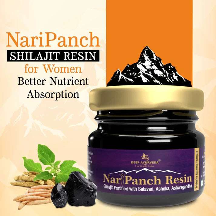 Shilajit Combo Pack & NariPanch & Himalayan Pack-20gm Each