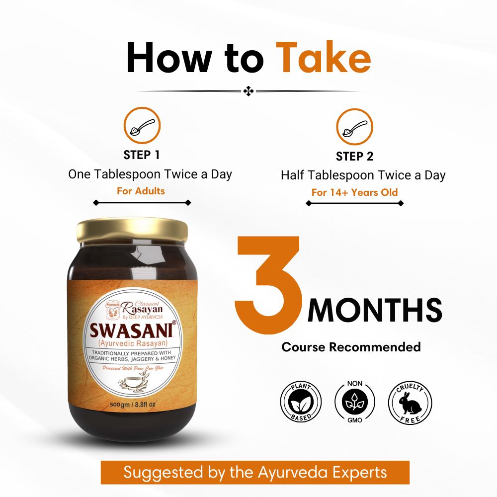Swasani® Ayurvedic Rasayan for Respiratory Care | Natural Superfood for Immunity,  Digestion & Overall Well being