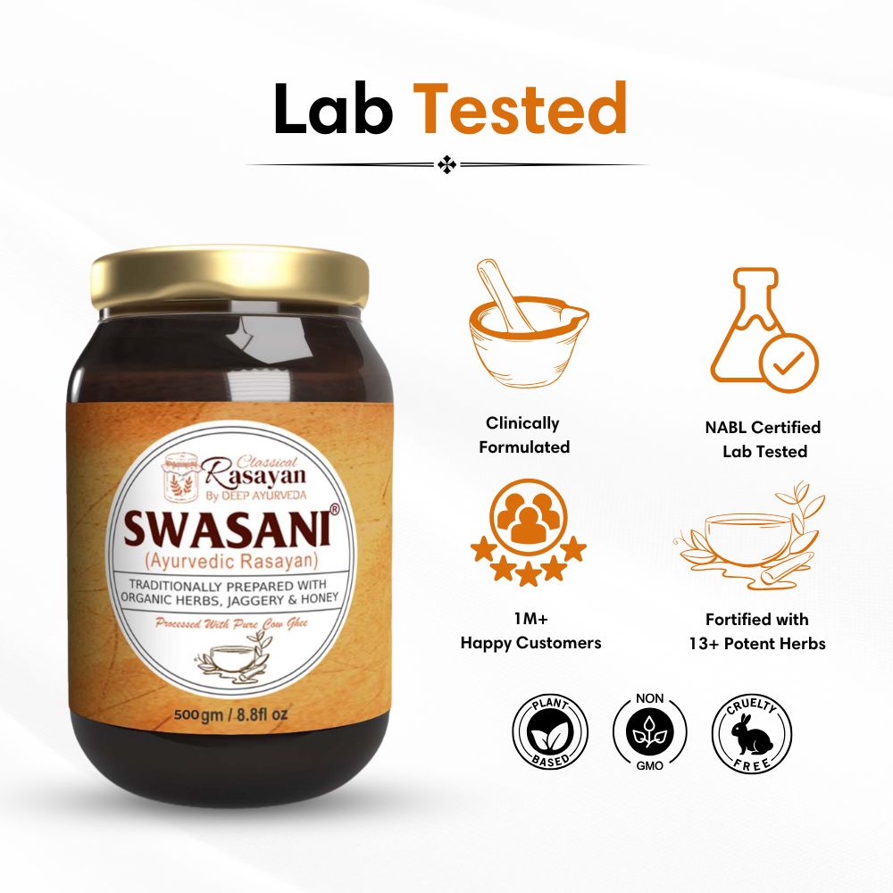 Swasani® Ayurvedic Rasayan for Respiratory Care | Natural Superfood for Immunity,  Digestion & Overall Well being