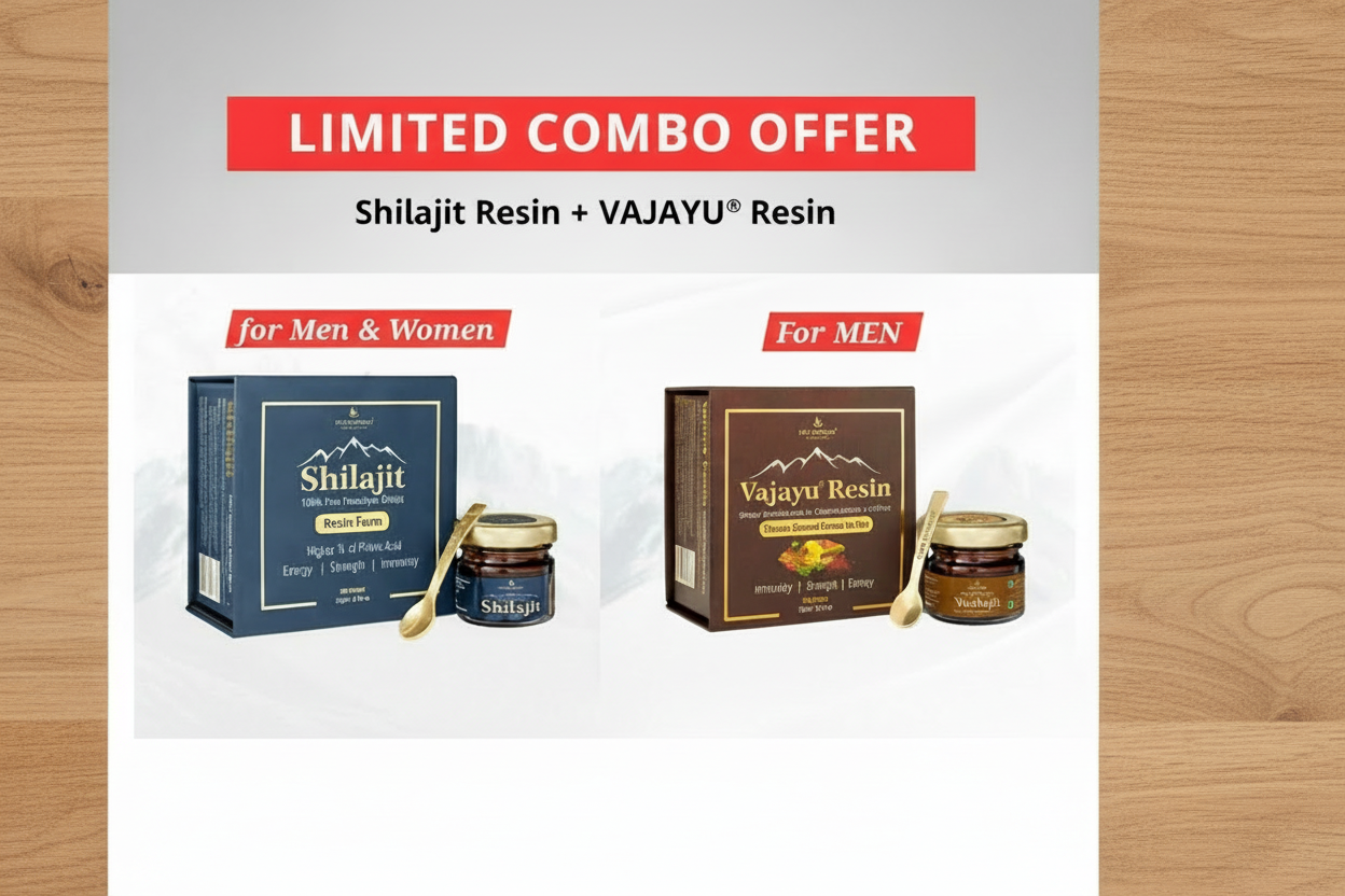 Shilajit and VAJYU Resin 20gm